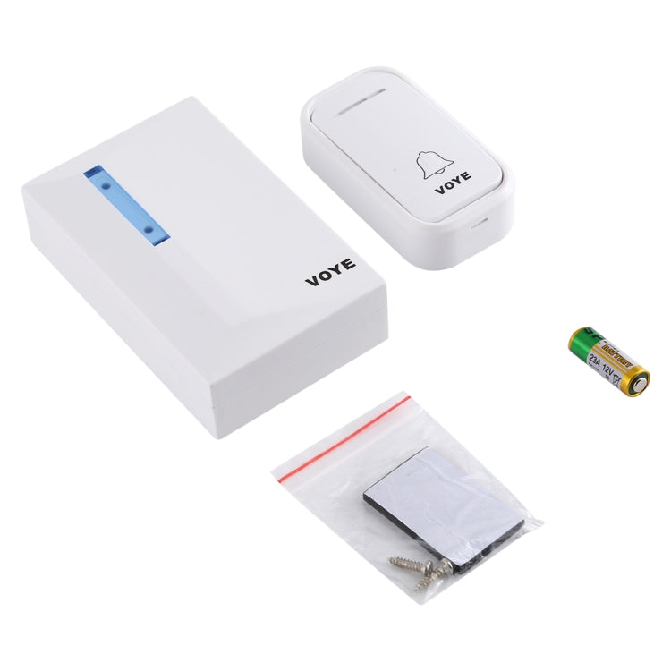 VOYE V015F Home Music Remote Control Wireless Doorbell with 38 Polyphony Sounds, V015F VOYE V015F Home Music Remote Control Wireless Doorbell with 38 Polyphony Sounds, V015F